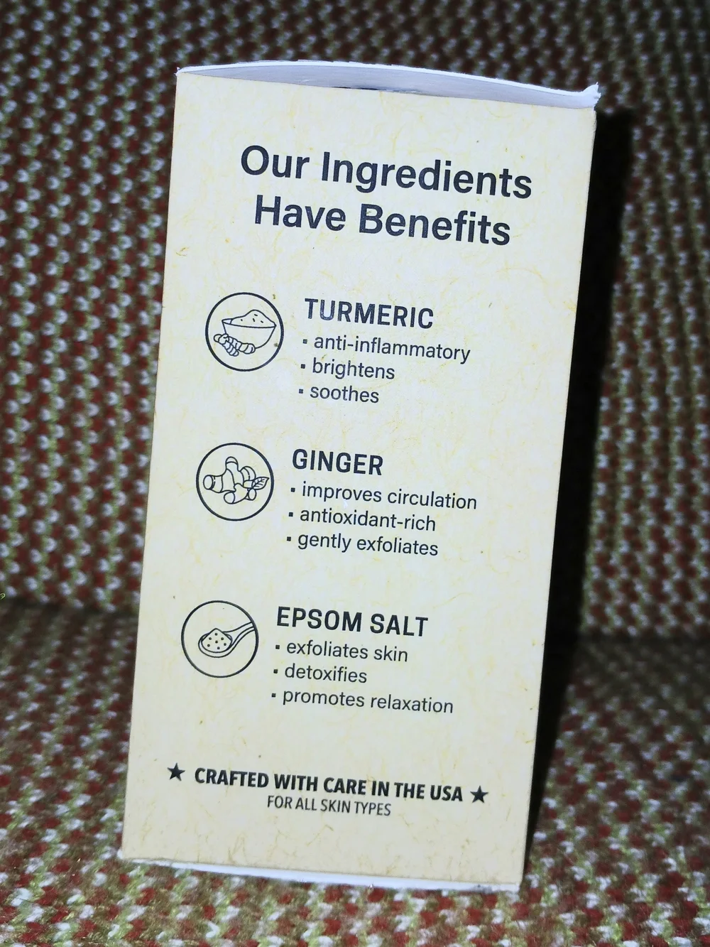 Turmeric Natural Brightening Bar Soap Set - Yellow
